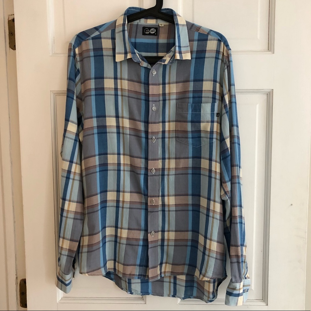 NWOT Cheap Monday Plaid Button-up